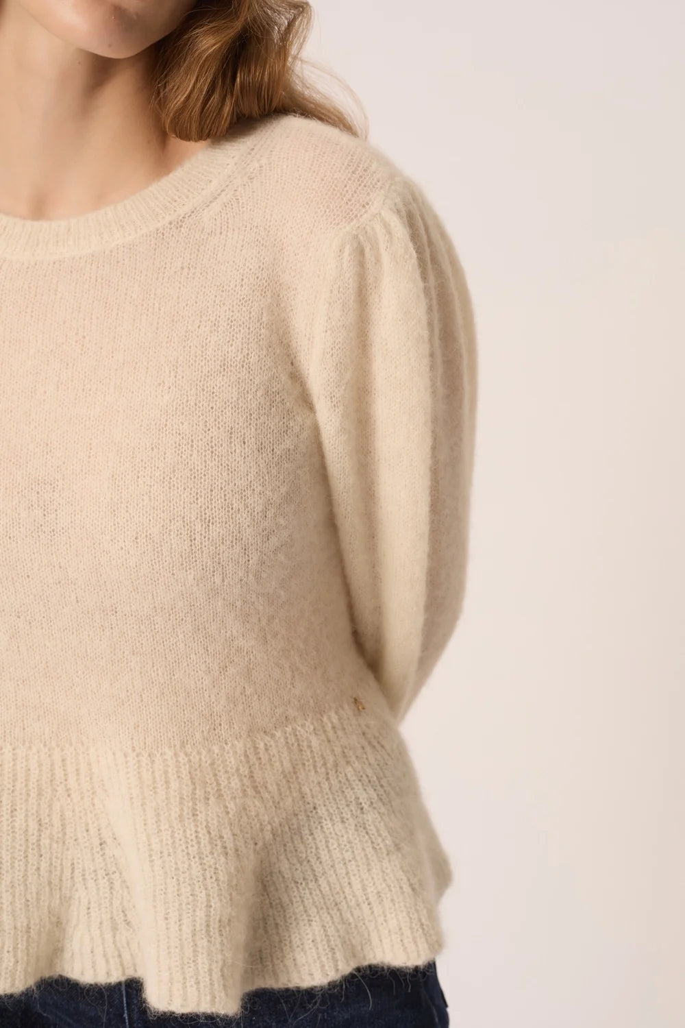 PULL BIANCA CREME