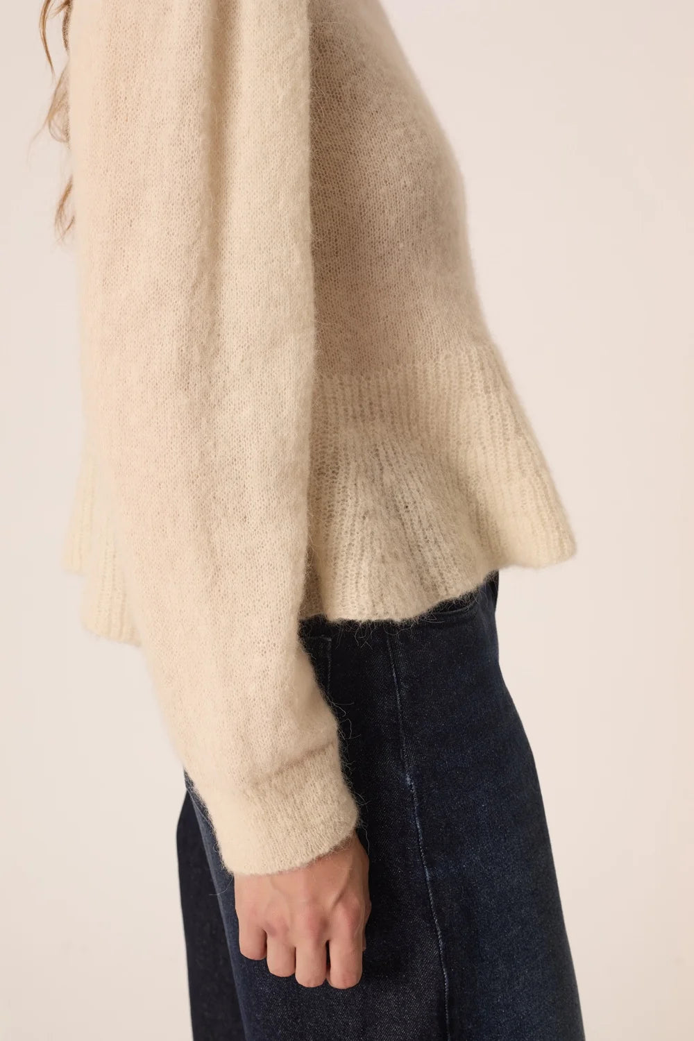 PULL BIANCA CREME