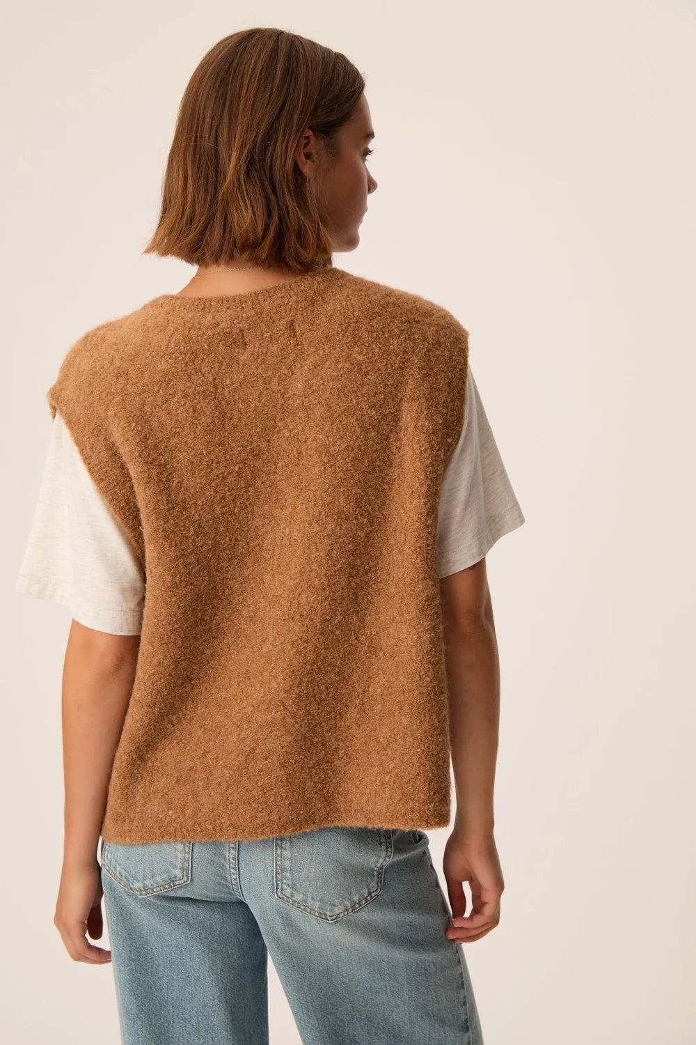 GILET ACHILLE CHAMOIS