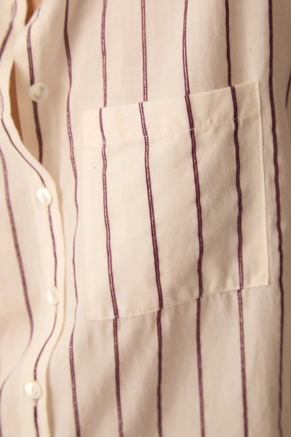 CHEMISE TINETTE LOUISIANA PRUNE