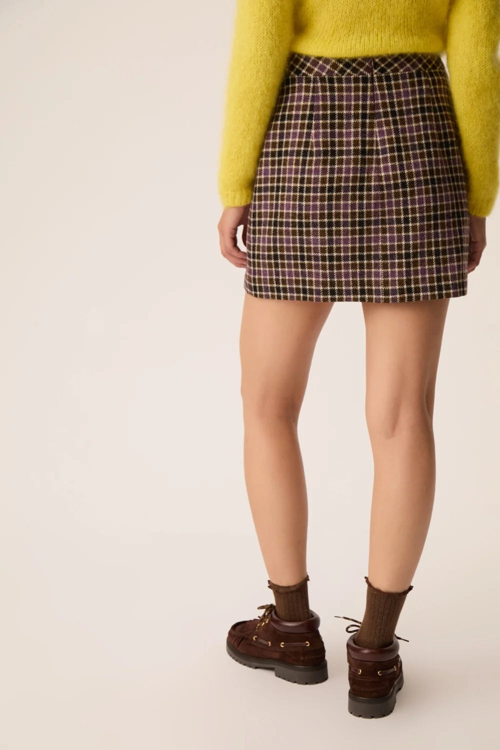 JUPE YTRILLE CARREAU AUTOMNE