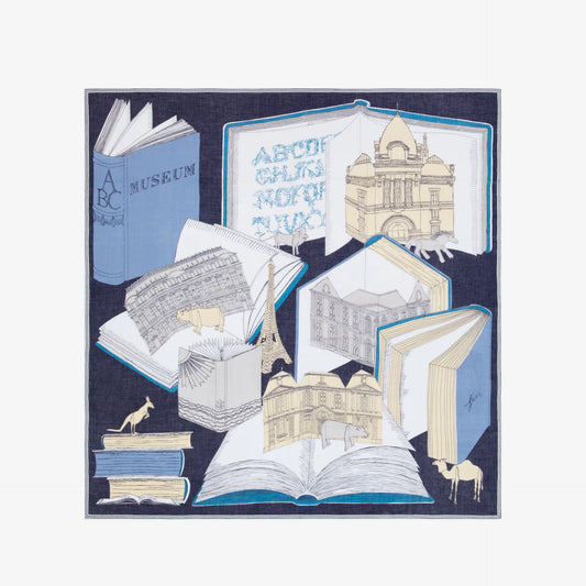 Carré 130 - Museum - Bleu Marine