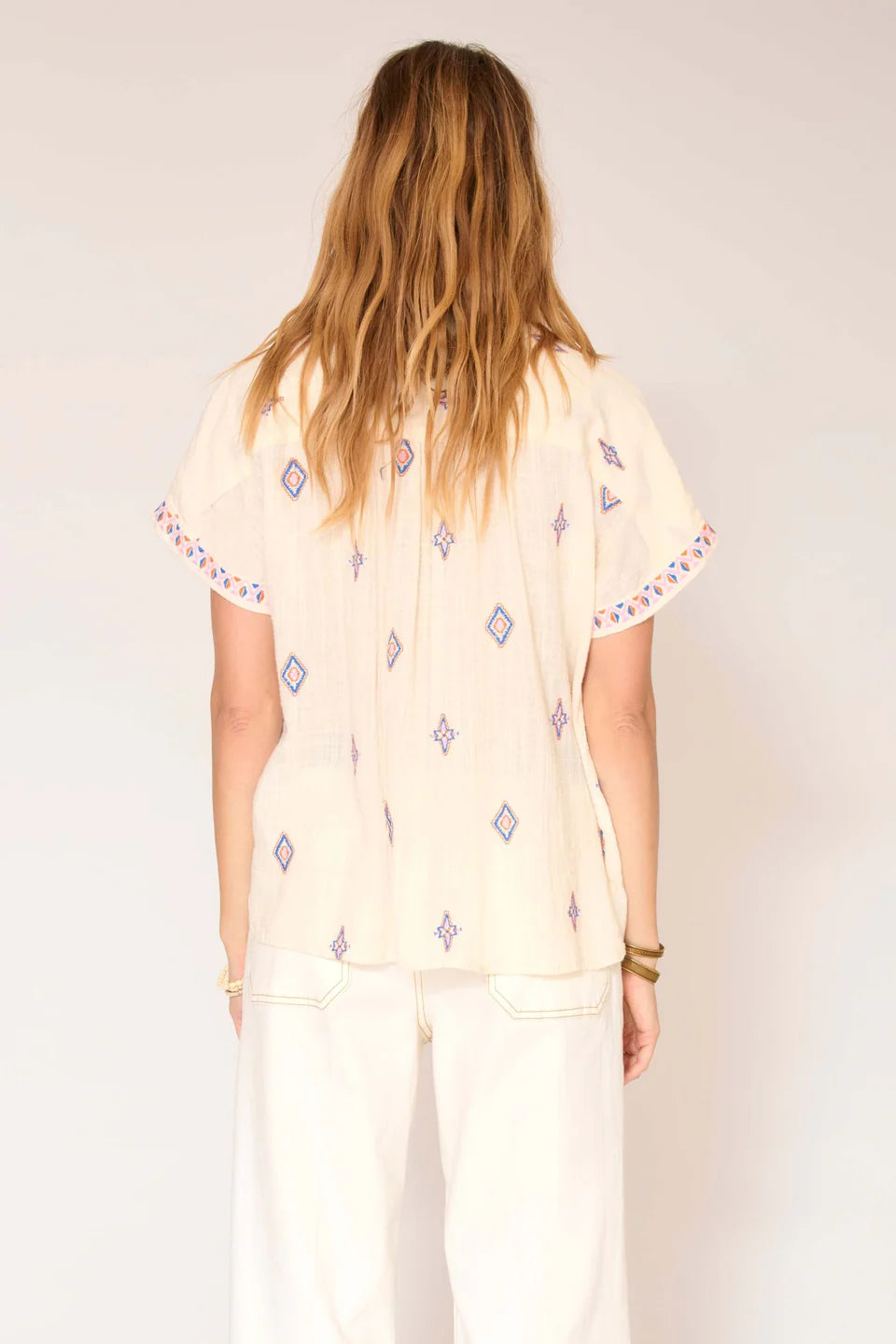 BLOUSE-CHIWOO NATURAL