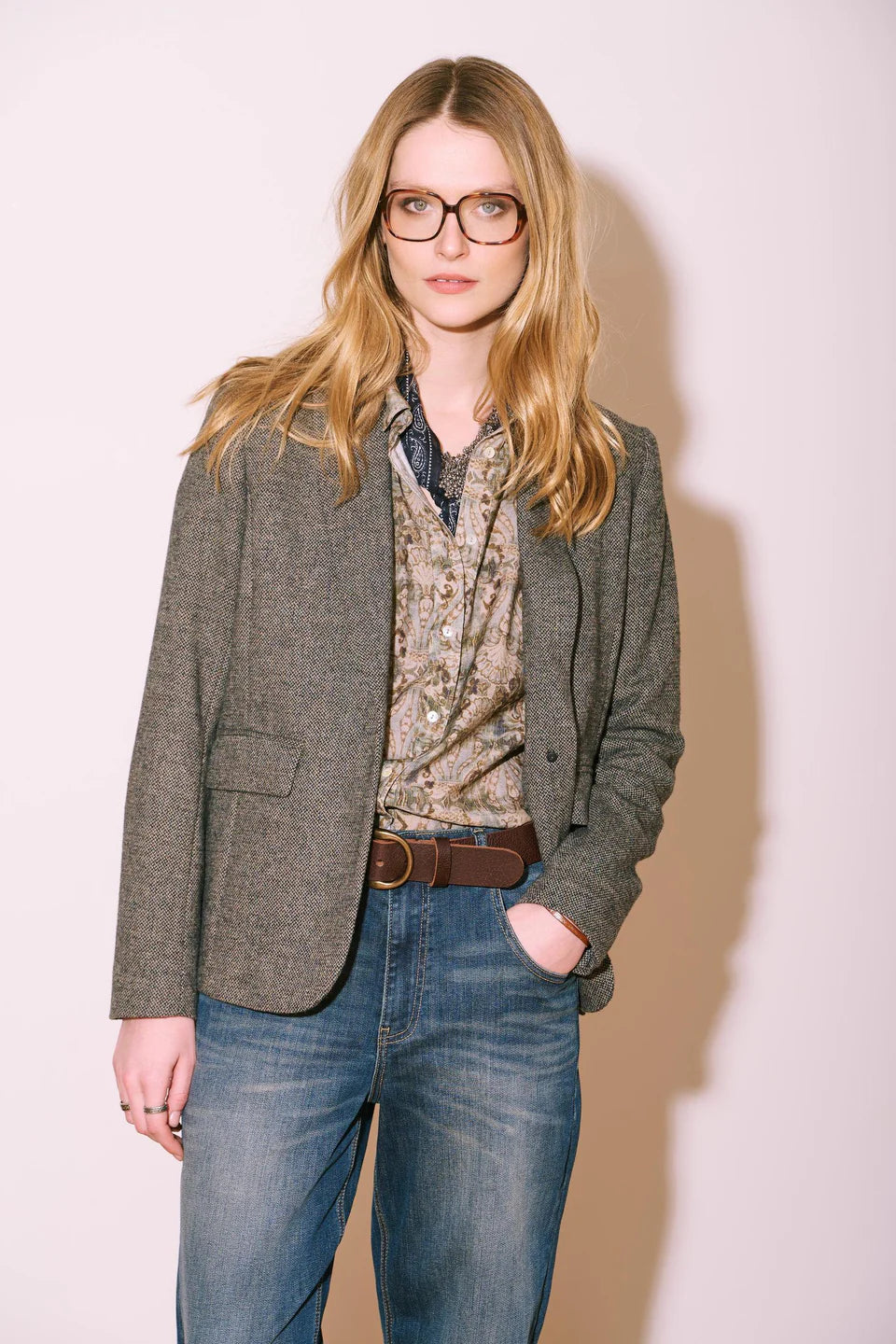 VESTE DE TAILLEUR - VICQ KAKI