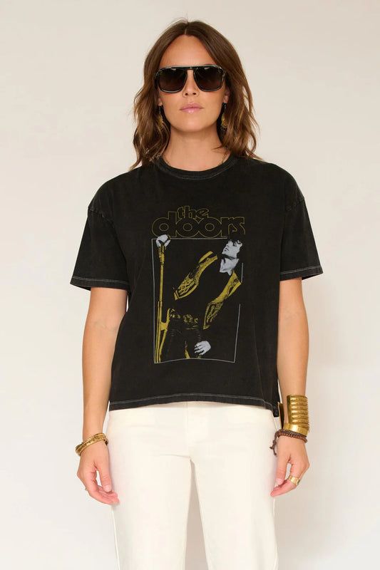 TEE-SHIRT - TERRAZ DOORS BLACK