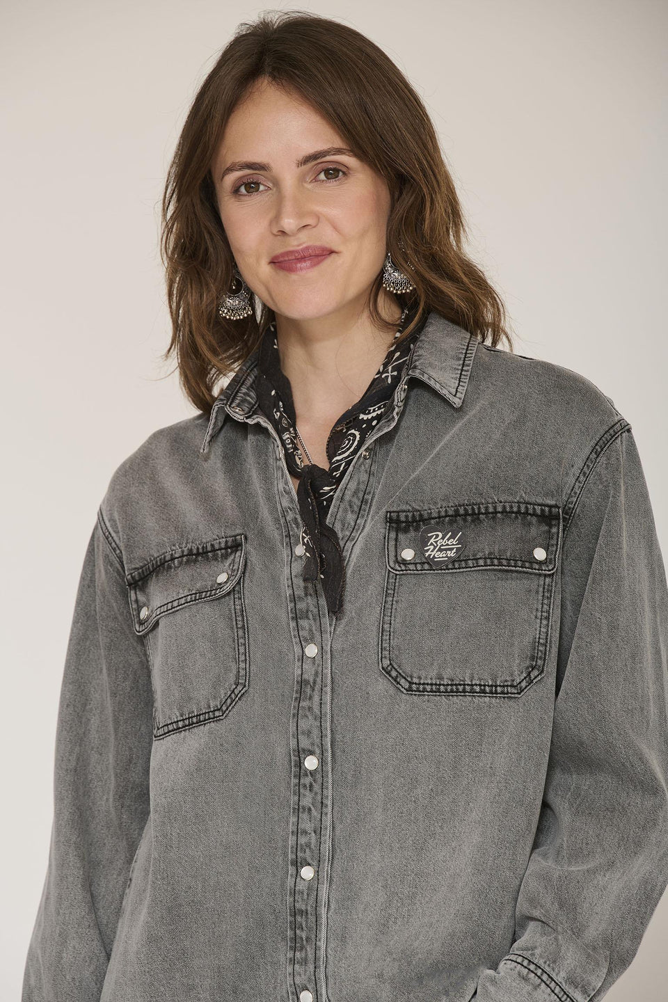 CHEMISE - CATUS-GREY