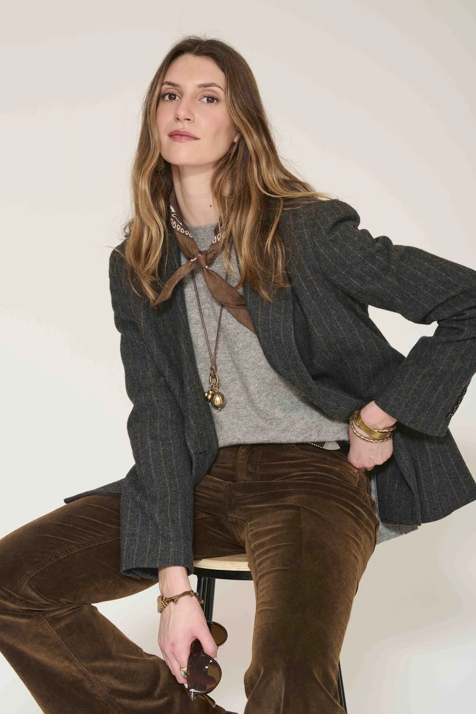 VESTE - VIDYA-GREY