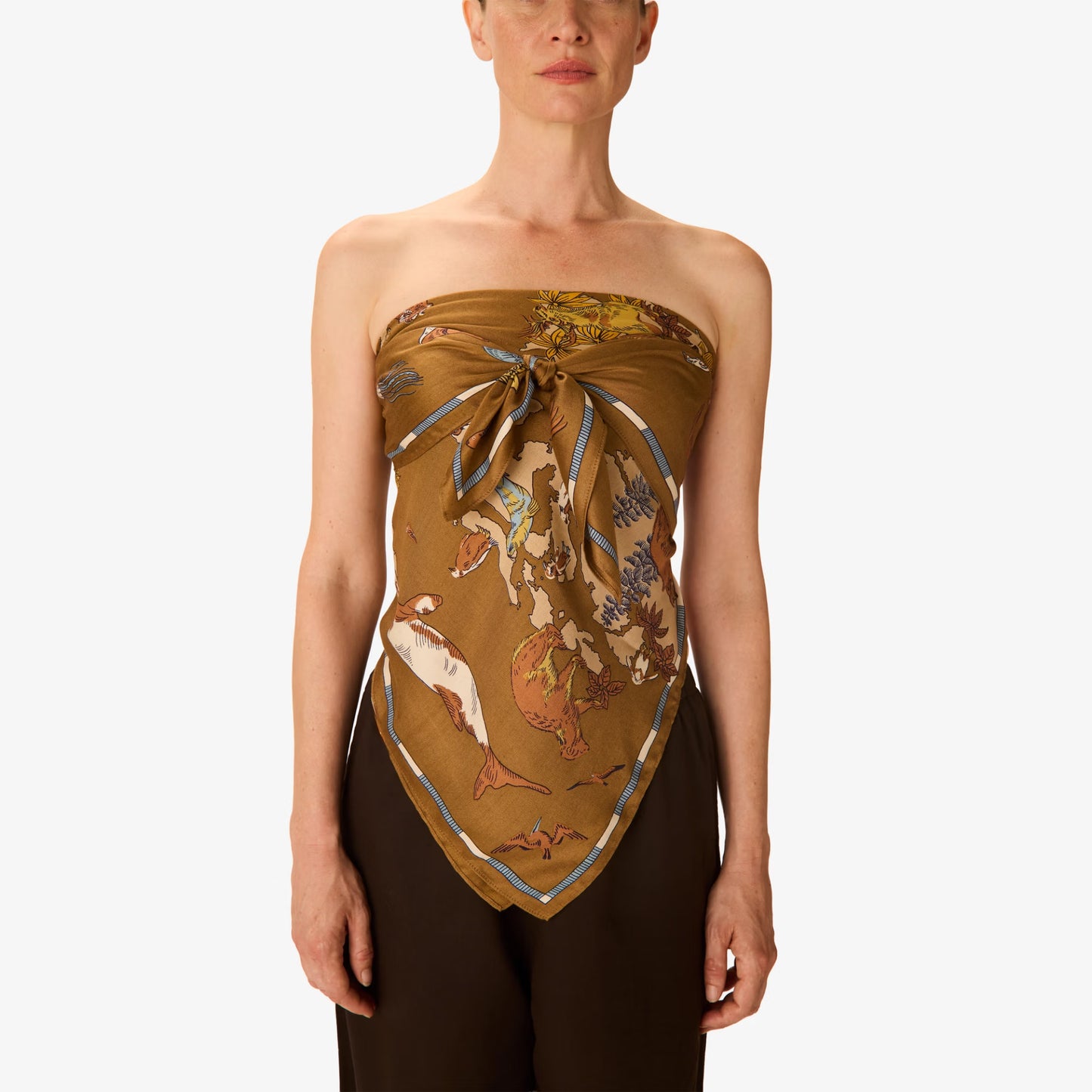 Carré 130 - Atlas - Beige