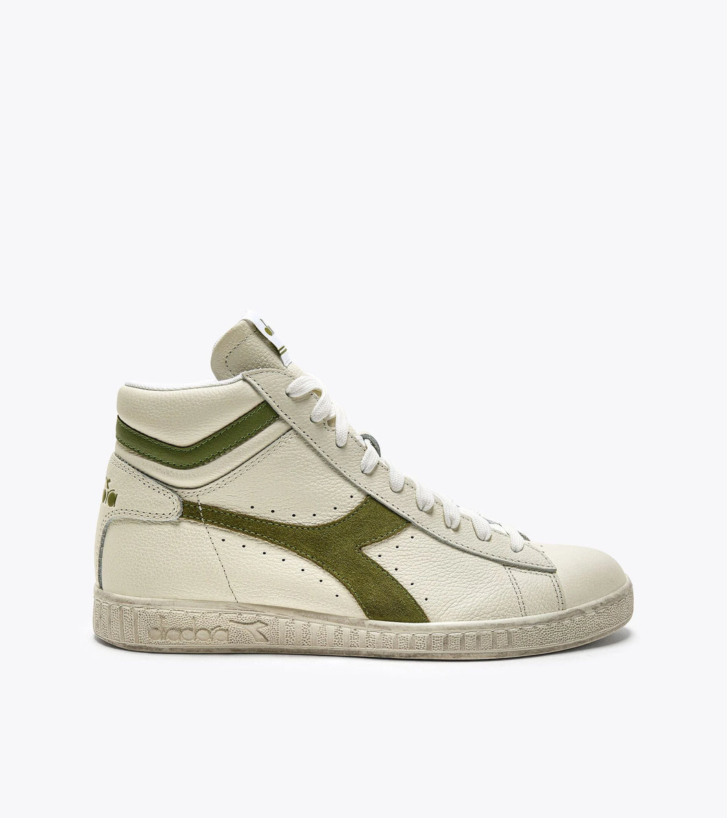 GAME L HIGH WAXED SUEDE POP White Fern