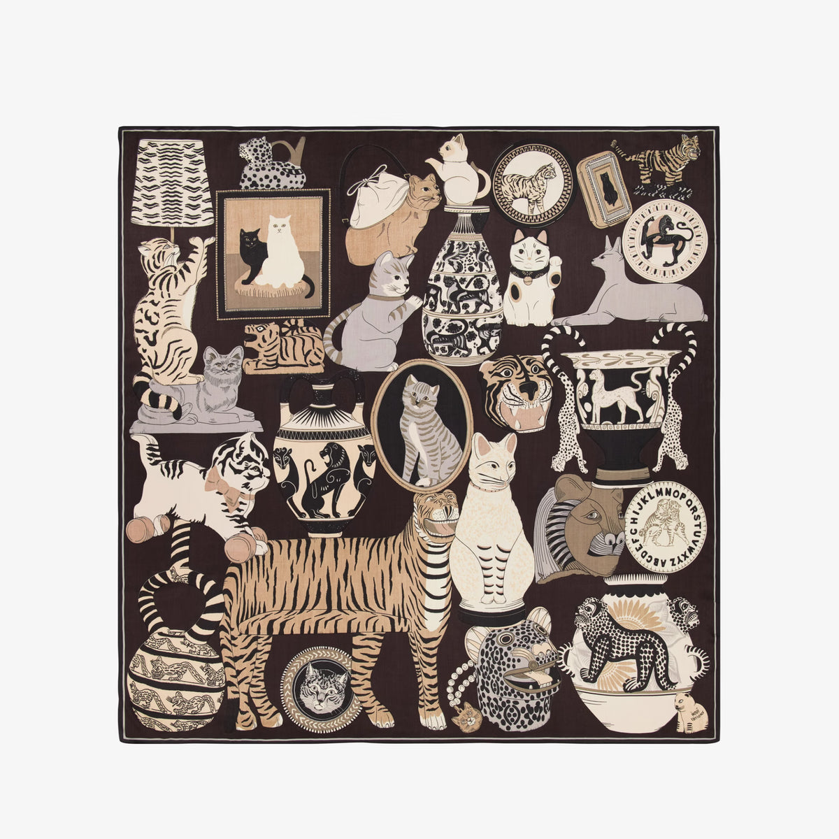 Carré 130 - Collectionneur - Noir