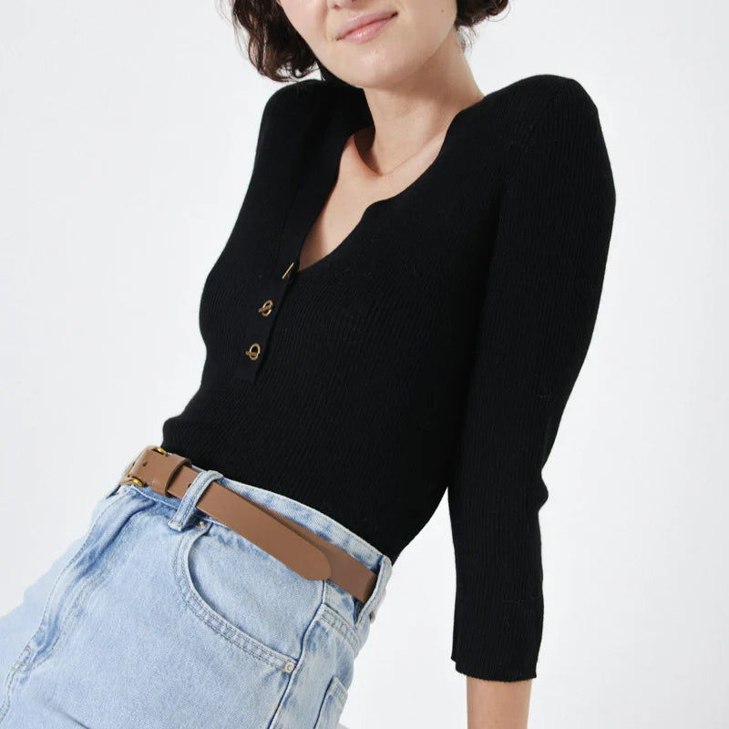 PULL CAROLANE Noir