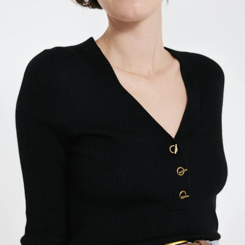 PULL CAROLANE Noir