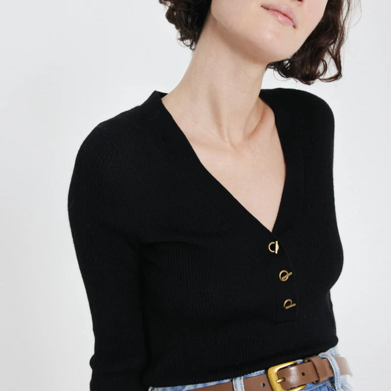 PULL CAROLANE Noir