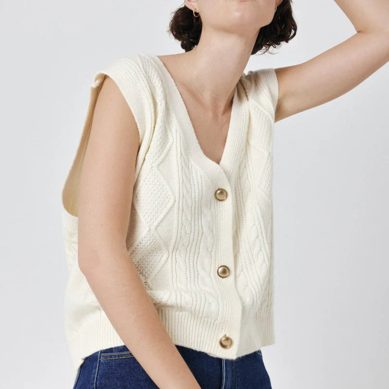 CARDIGAN AURIA Cream