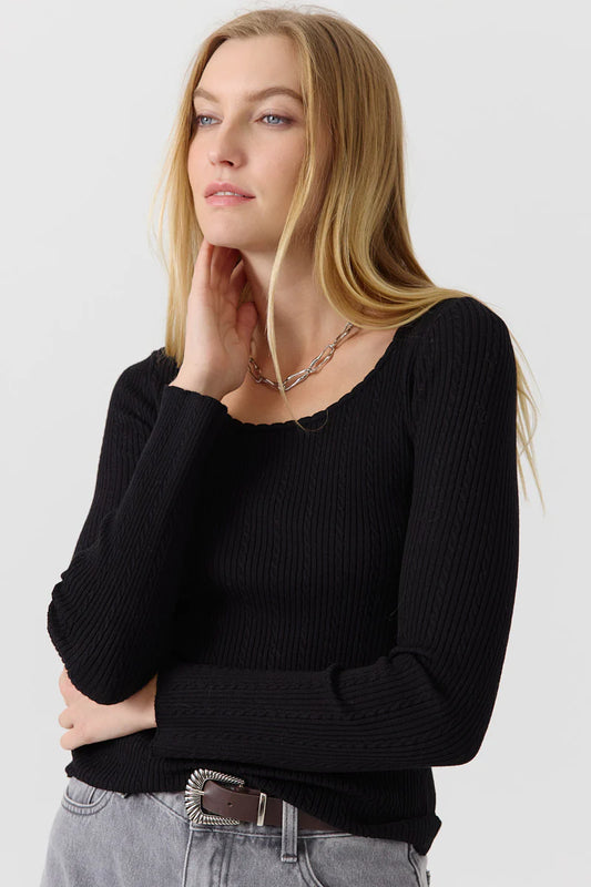 TOP AURORE Black