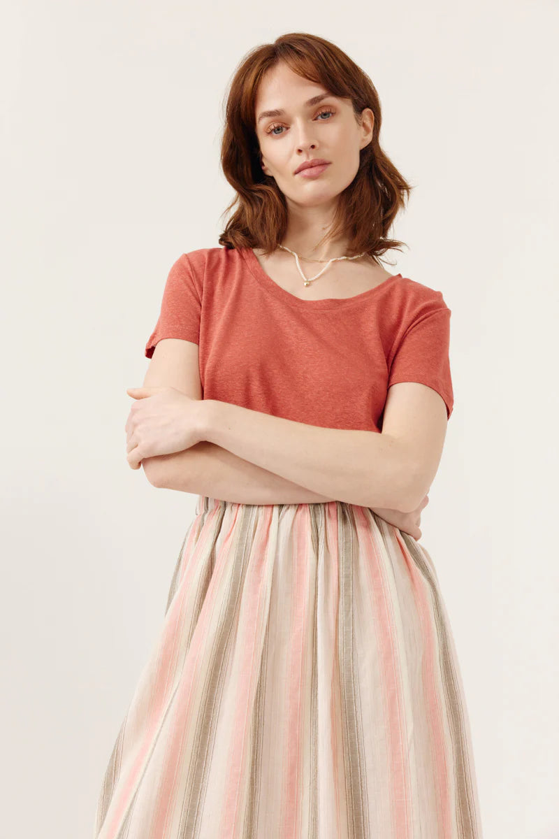 Tee-Shirt DESTINY Terracotta