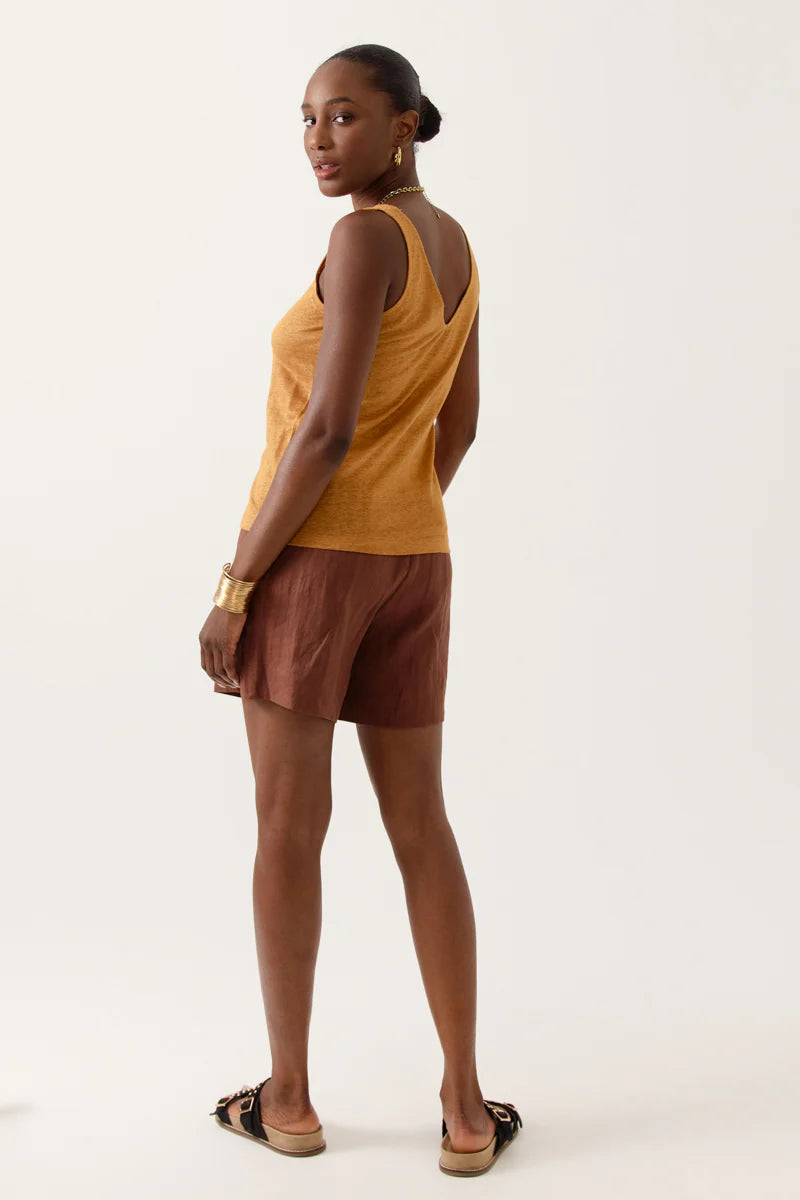 Top OLVIANE Caramel