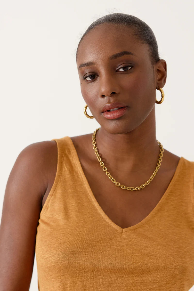 Top OLVIANE Caramel