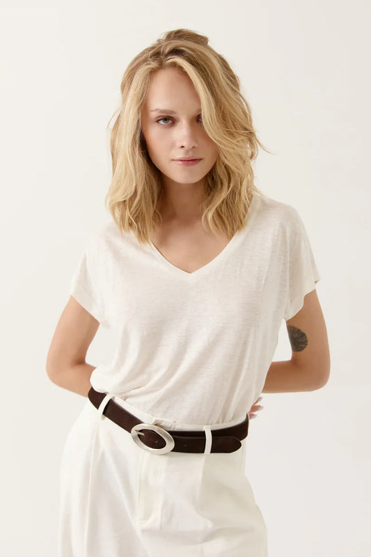 Tee-Shirt EVALIE Cream