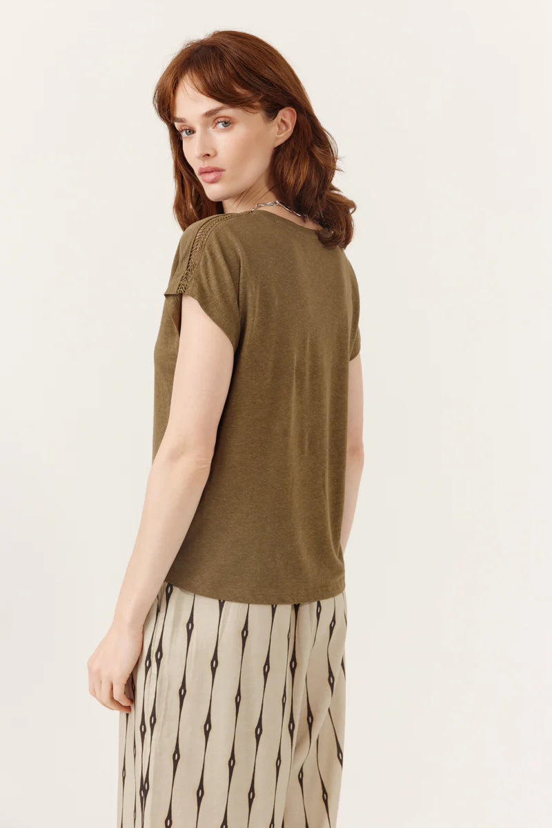 Tee-Shirt EVALIE Kaki
