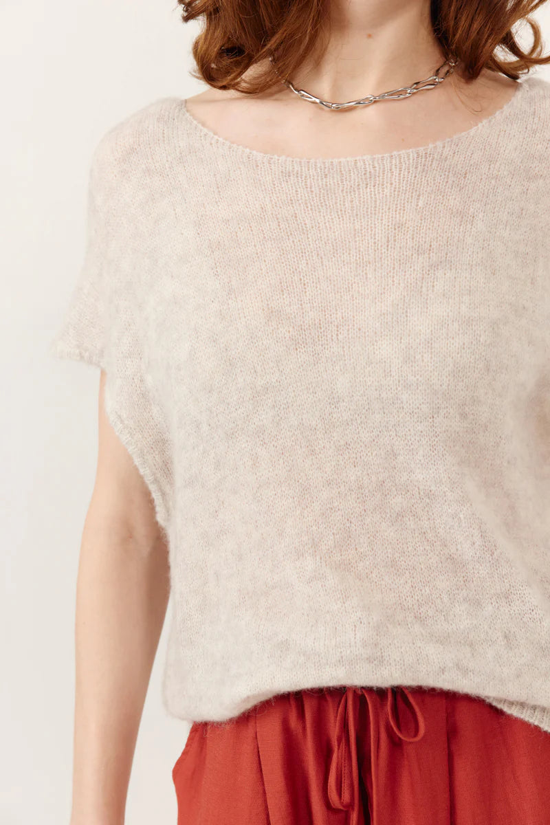 TOP AZENA Gray