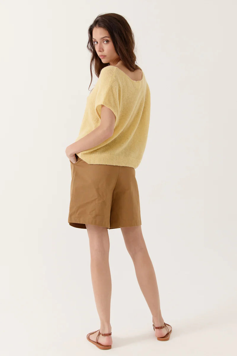 TOP AZENA Yellow