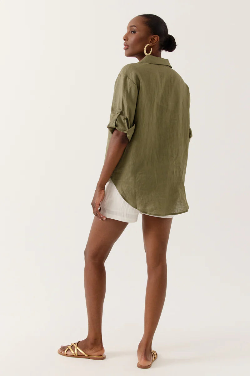 CHEMISE AVELYNE Kaki