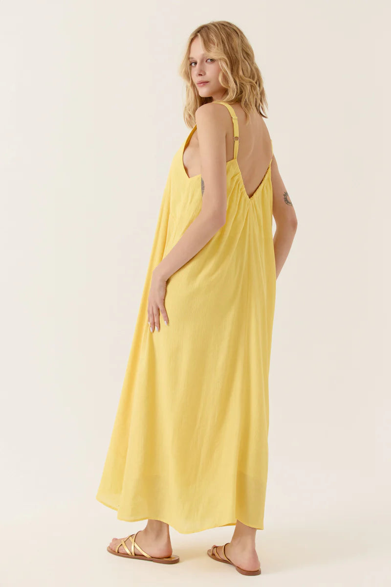 ROBE FLORESIA Yellow