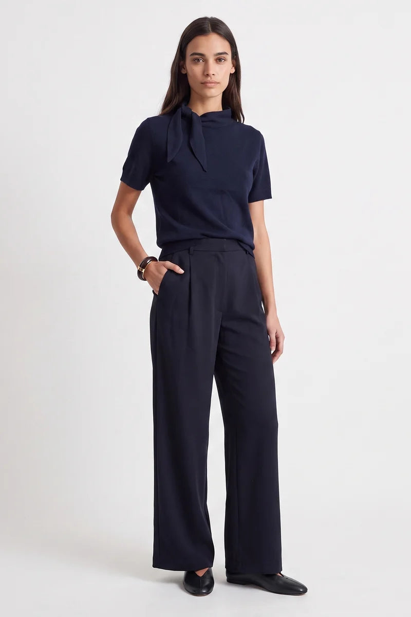 PULL FLEANE Navy