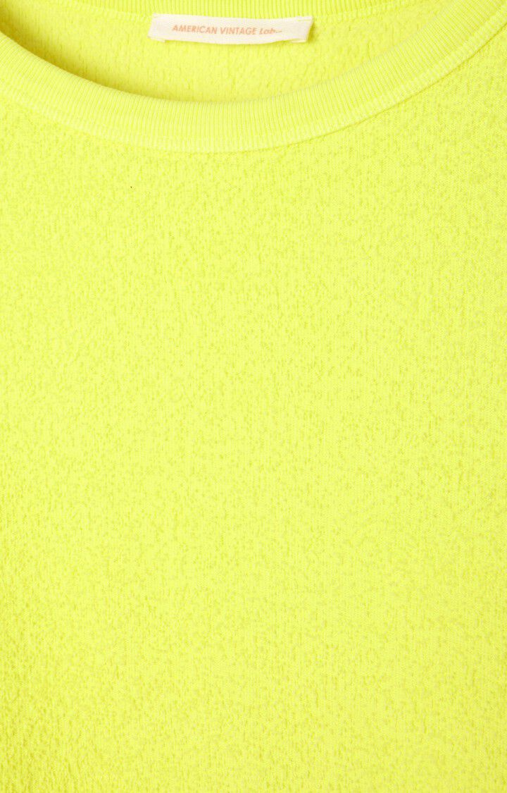 SWEAT FEMME BOBYPARK JAUNE FLUO