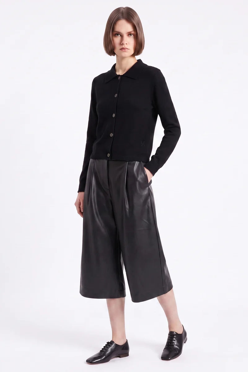 CARDIGAN GINGER Black