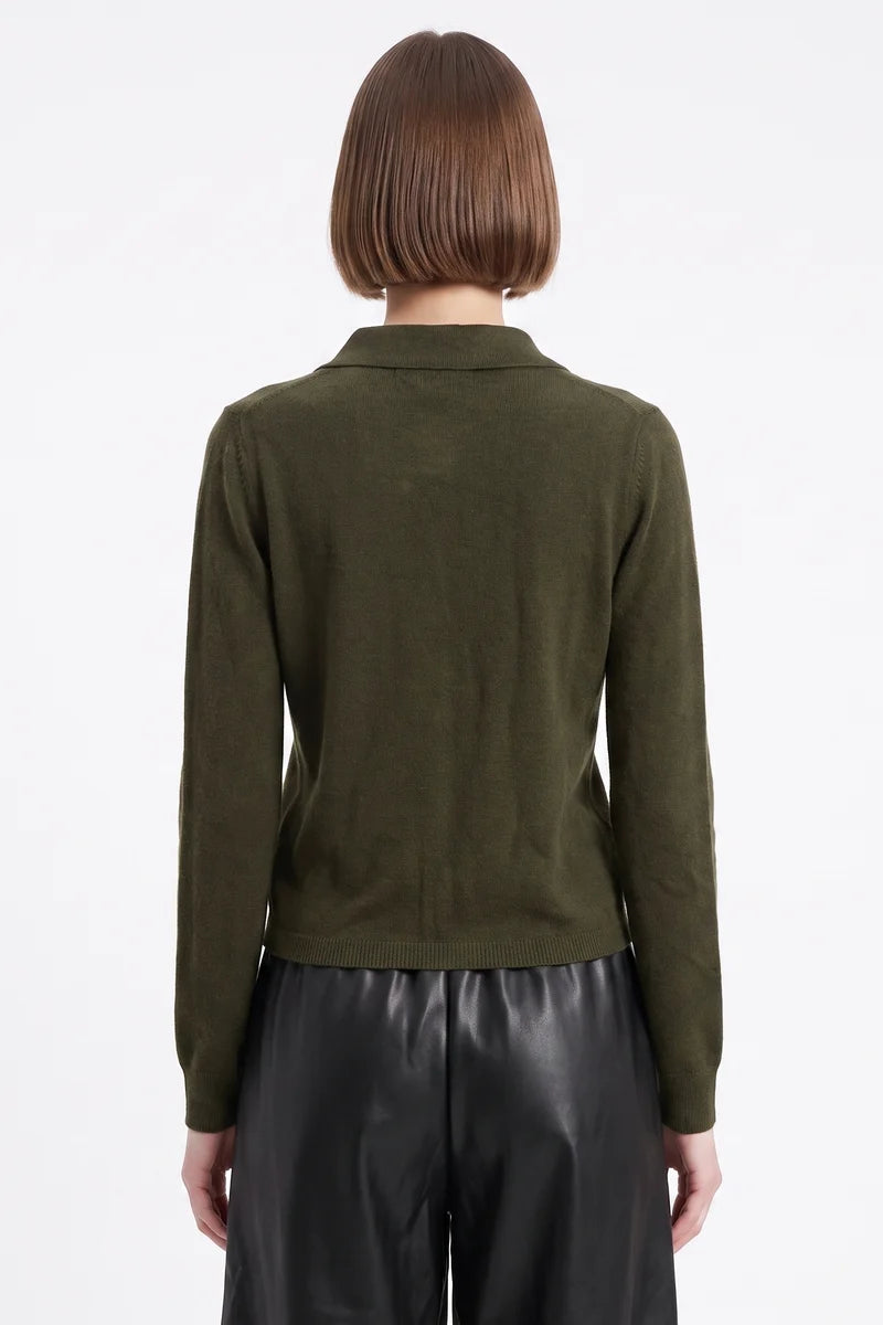 CARDIGAN GINGER Khaki