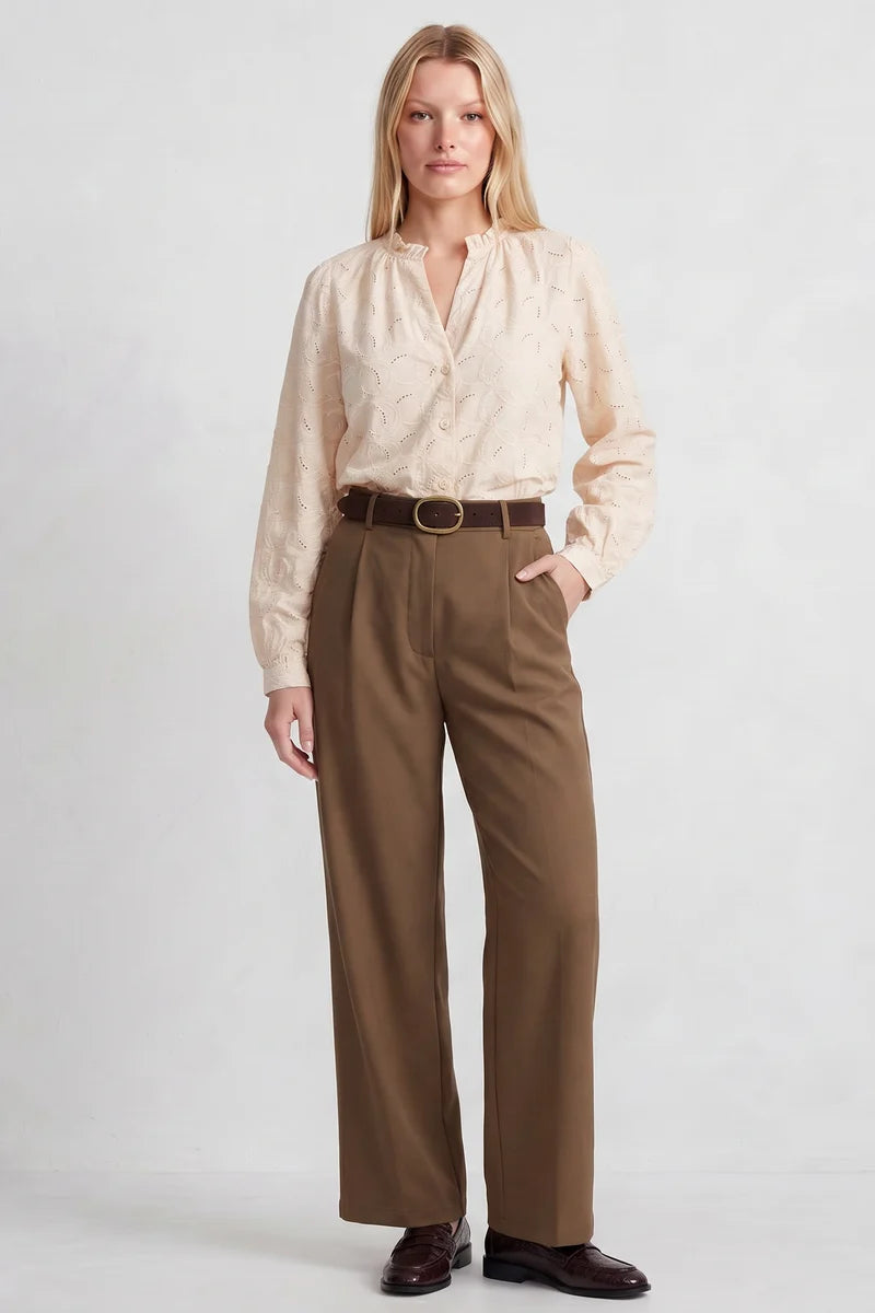 CHEMISE OLANA Beige