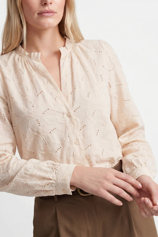 CHEMISE OLANA Beige