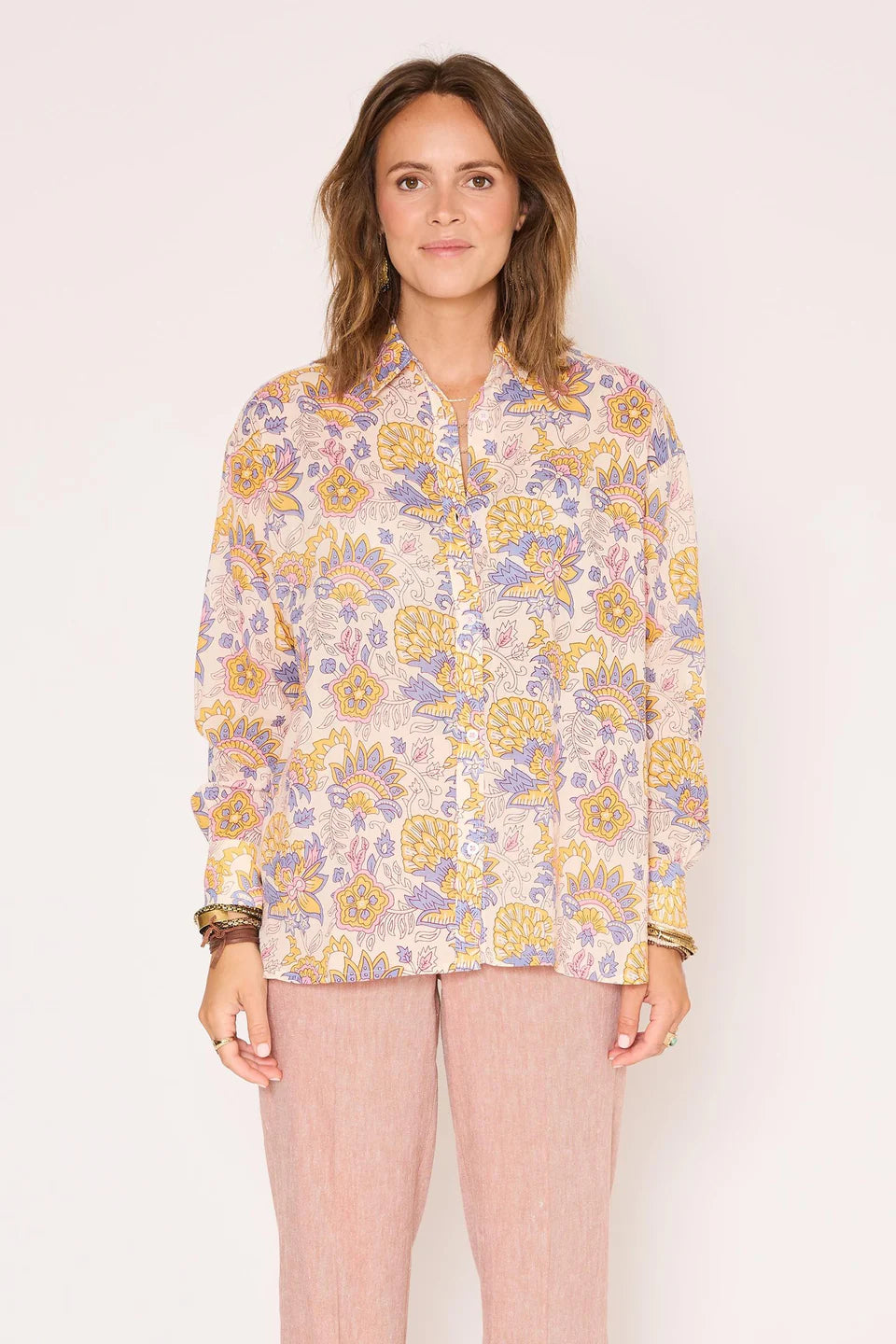 BLOUSE - CLAY-NATURAL