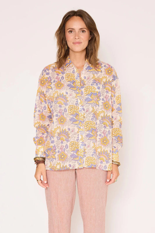 BLOUSE - CLAY-NATURAL