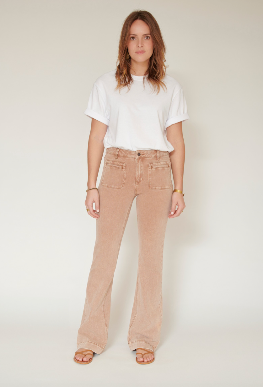 Jean - THE DIANA VINTAGE TWILL Coconut