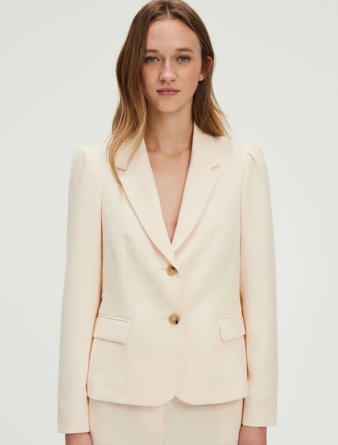 Veste de tailleur en crêpe - ROSEMEE