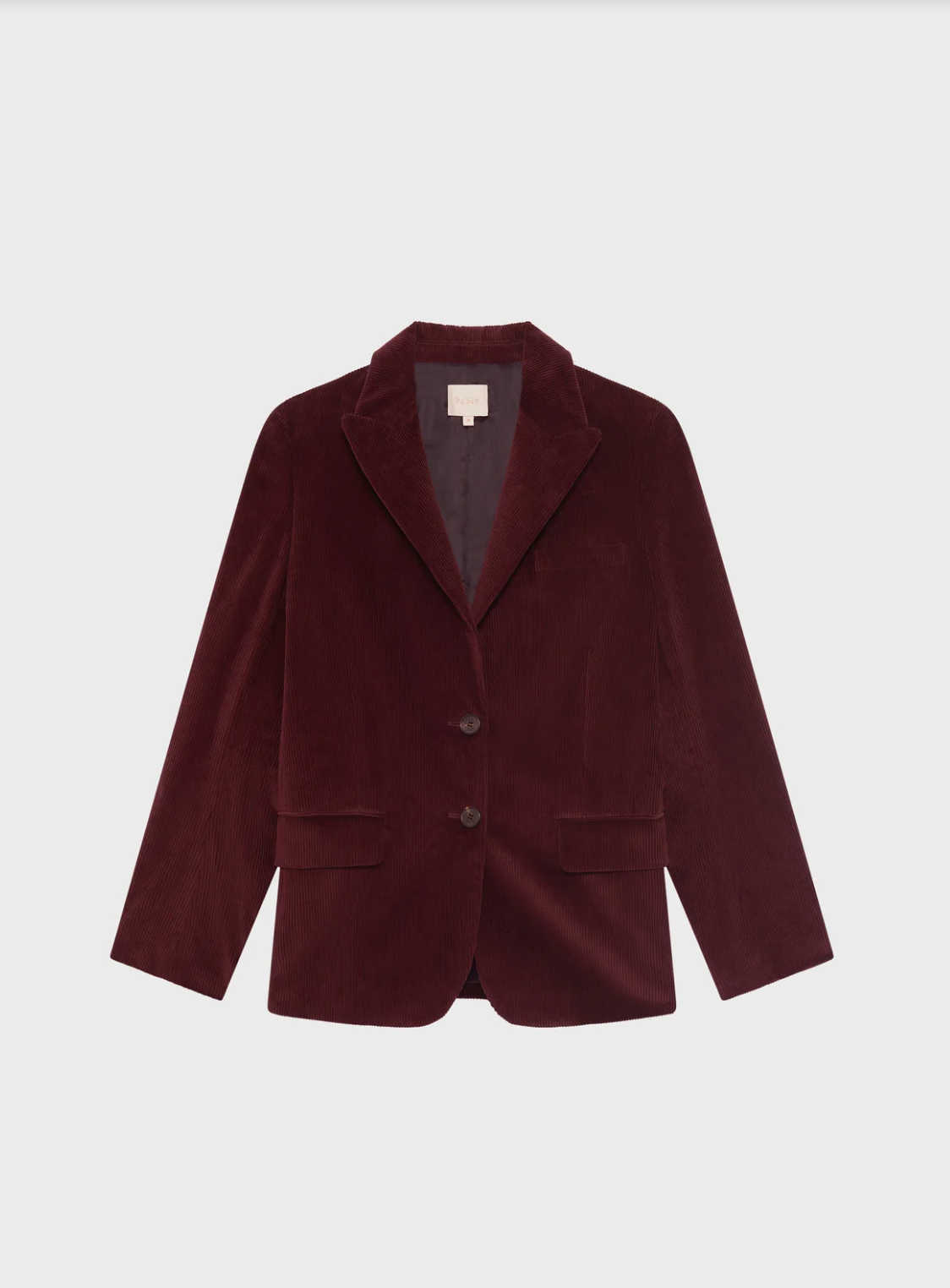 Veste en velours à côtes - NELI Bordeaux