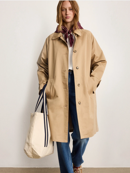 Trench droit en coton - SINE