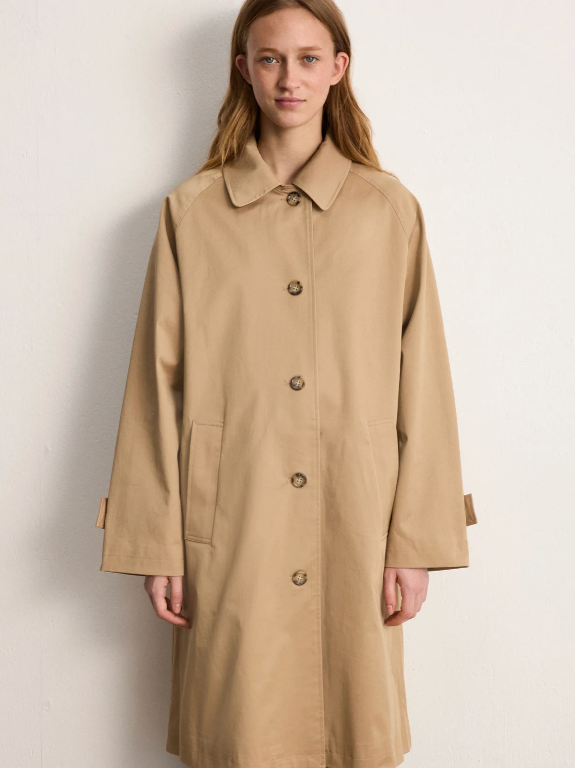 Trench droit en coton - SINE
