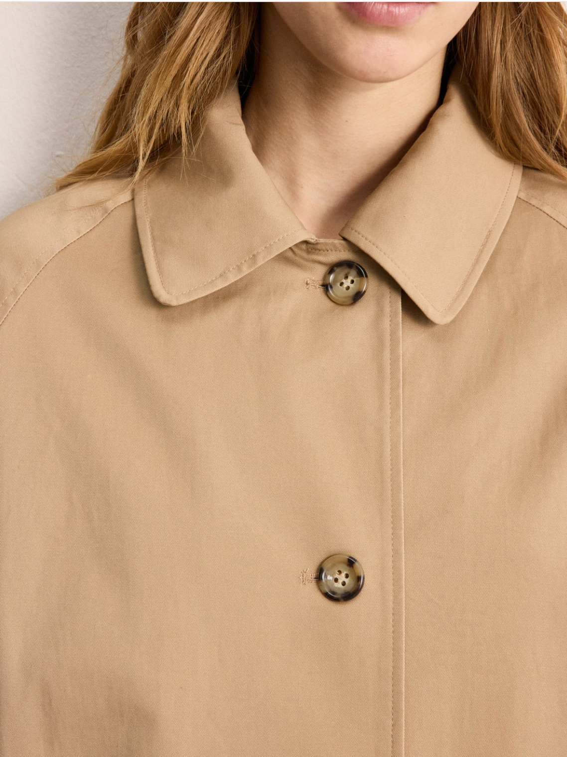 Trench droit en coton - SINE