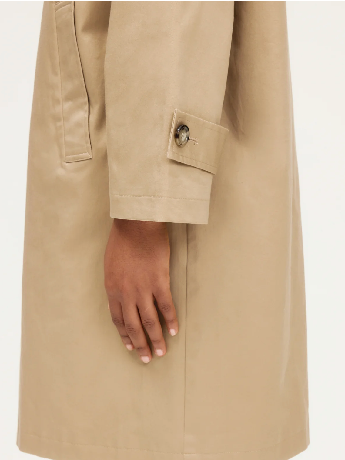 Trench droit en coton - SINE