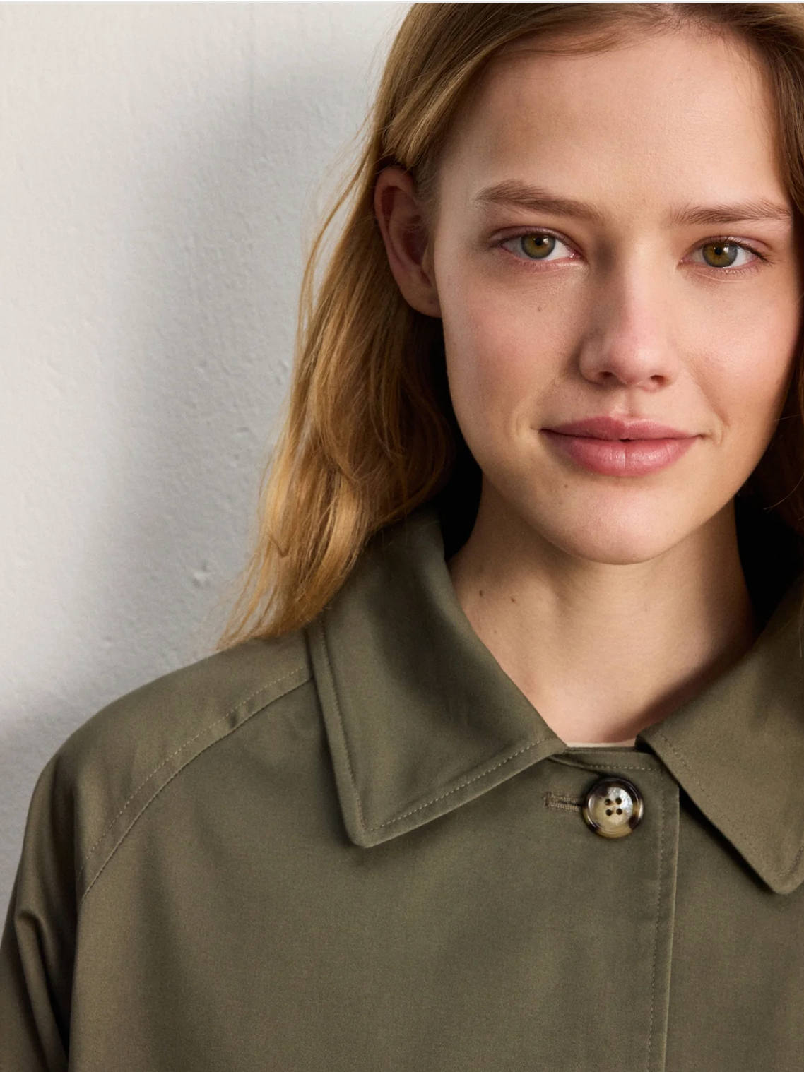 Trench droit en coton - DOMITILLE