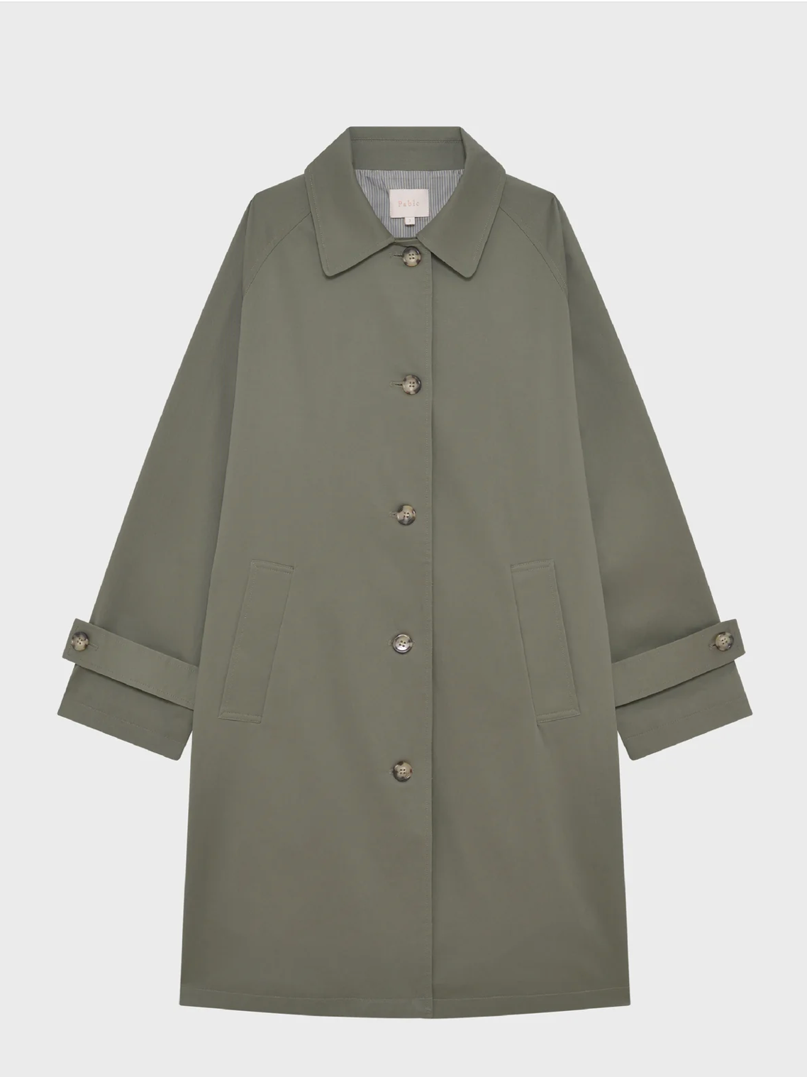 Trench droit en coton - DOMITILLE