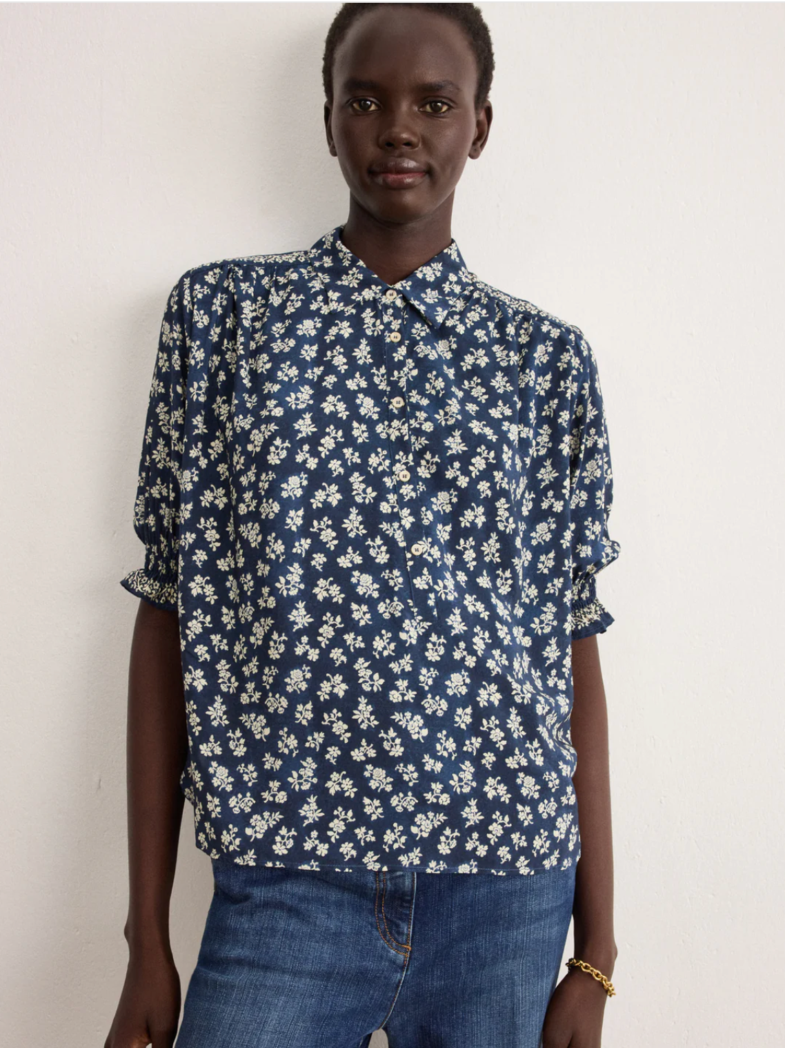 Chemise fluide à fleurs - CELIE