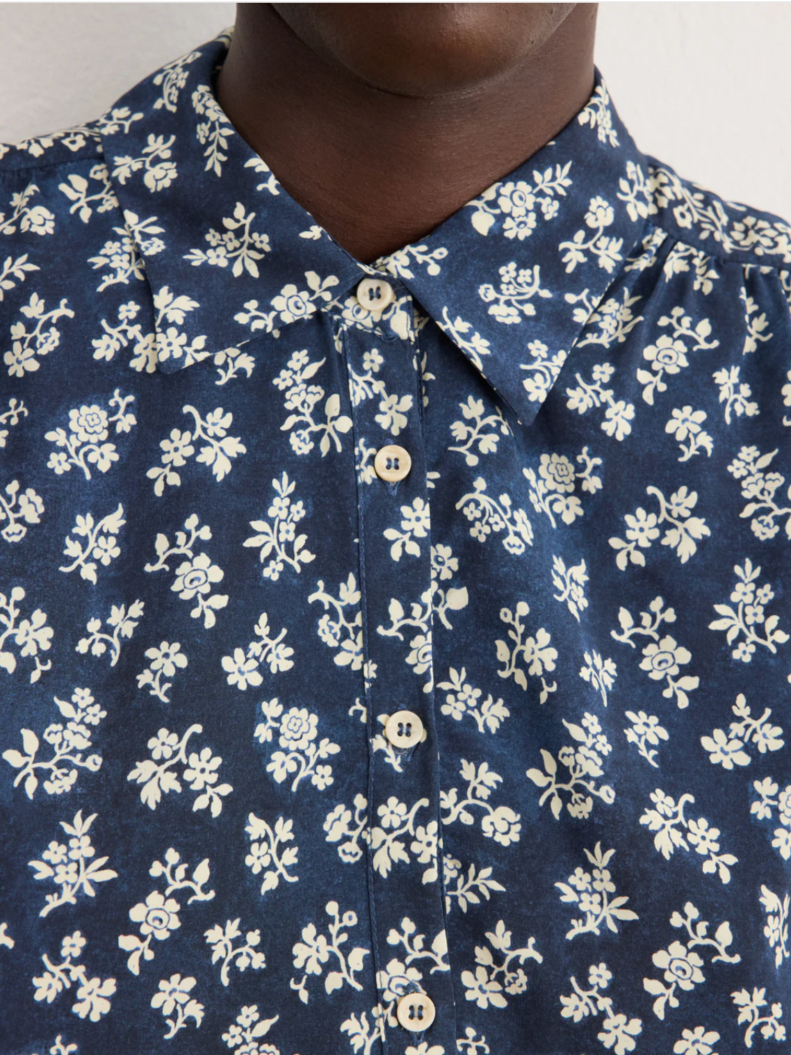 Chemise fluide à fleurs - CELIE