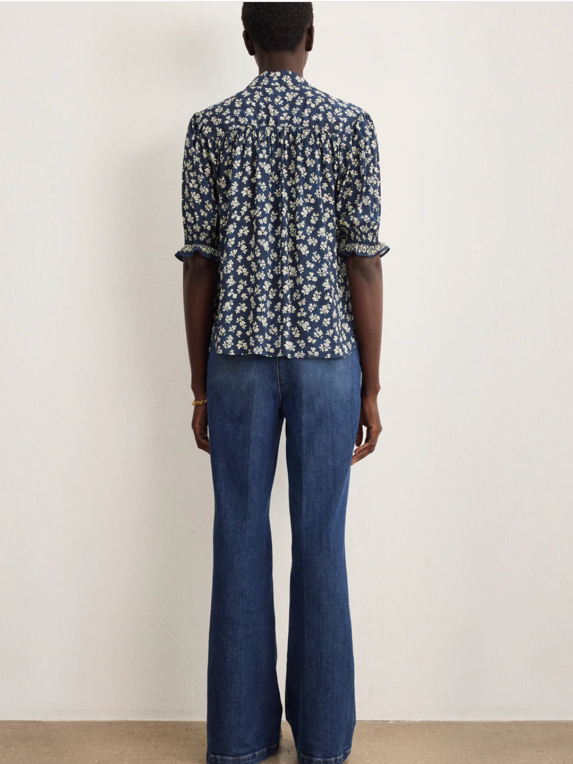 Chemise fluide à fleurs - CELIE