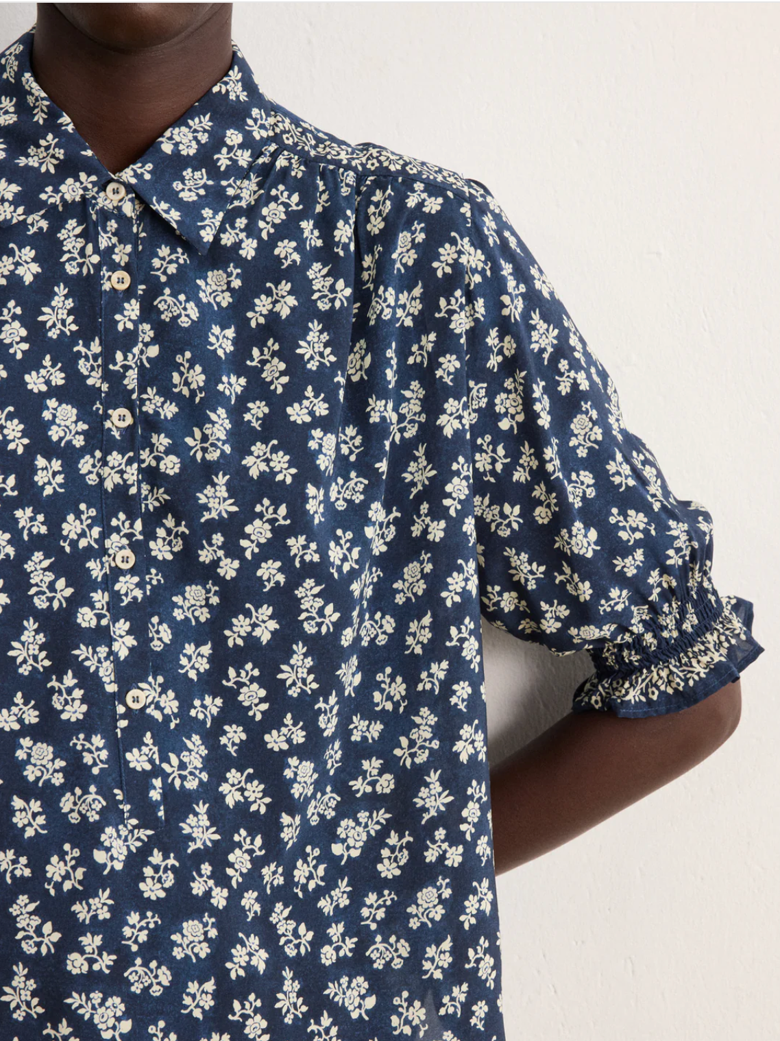 Chemise fluide à fleurs - CELIE