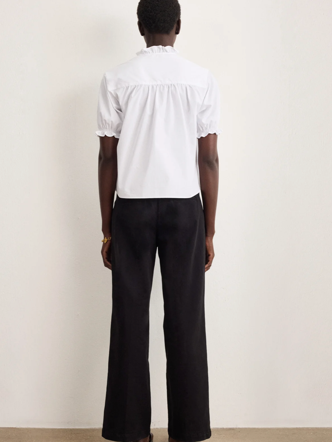 Chemise en popeline à manches courtes - ARYA